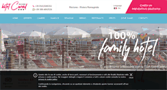 Desktop Screenshot of hotelconsulriccione.com